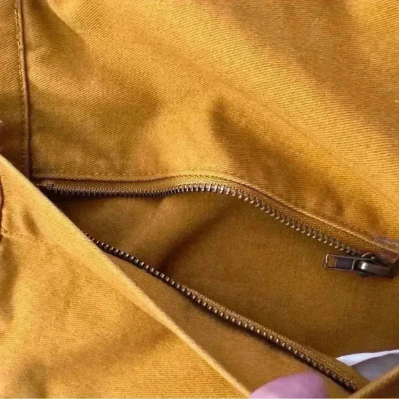 Urban Outfitters BDG Pleated Low Rise Micro Skirt Tan Brown Preppy Academia - Picture 16 of 16